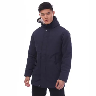 Herren Jack and Jones Fen Parkajacke in Marineblau