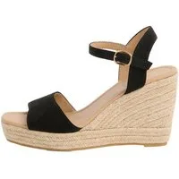 LIPSY Lipsy Canvas-Espadrille-Sandalen, weite Passform Keilsandalette (1-tlg)