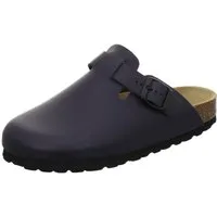 AFS-Schuhe 290050 Clogs Pantolette für Damen aus Leder mit Fußbett, Hausschuhe Made in Germany