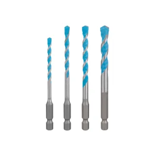 Bosch EXPERT HEX-9 MultiConstruction Drill Bit, 4pc set 4/5/6/8 - 2608902368