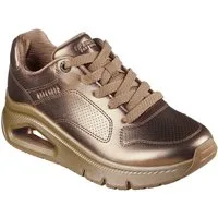 Skechers UNO ICON - LUSTROUS AIR Sneaker Keilsneaker, Plateausneaker, Schnürschuh im Metallic Look