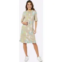 Sieh an! Jerseykleid Jersey-Kleid Kurzarm