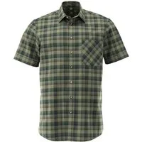 OS Trachten Outdoorhemd Demid Regular Fit, 1/2-Arm, Haifischkragen