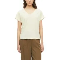 s.Oliver Kurzarmshirt Sommershirt mit V-Ausschnitt
