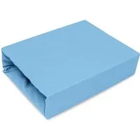 Best for You Spannbettlaken Jersey-Spannbettlaken – kuscheliger Schlafkomfort & perfekte Passform, Jersey, Gummizug: Rundum, (1 Stück), 100 % Baumwolle, Jersey-Stoff, mit Elasthan, atmungsaktiv