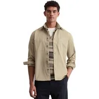 Marc O'Polo Langarmhemd aus softem Bio-Baumwoll-Twill