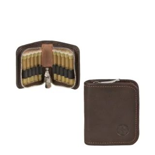 Globuli Etui 10 Schlaufen Leder mocca 10,5x7,5cm | Sonnenleder Mendel. Ein sicherer Schutz für Ihre homöopathische Hausapotheke unterwegs.