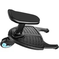 Youyijia Montagezubehör Buggy Board Trittbrett mit Sitz für Kinderwagen Rollbrett
