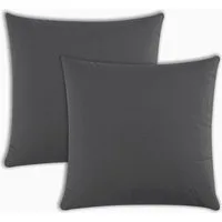 Müskaan Kissenbezug Kissenbezug 40x40 40x80 80x80 2er Pack Mikrofaser Kissenhülle, (2 Stück), mit Reißverschluss