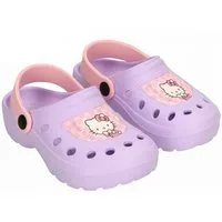 Hello Kitty Kinder Badeschuhe wassergeeignet und leicht für Urlaub und Schwimmbad Clog (Set)