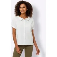 heine Klassische Bluse Bluse Kurzarm