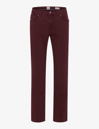 Brax Herren Five-Pocket-Hose Style COOPER MERLOT, dunkelrot, Gr. 30/30