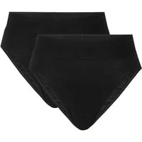CALIDA Taillenslip Elastic Duopack Damen (2-St., 2er-Pack) im Doppelpack, high waist