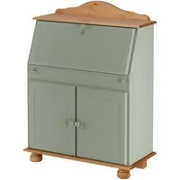 OTTO home Sekretär Mette, Schreibtisch im Landhausstil, aus Massivholz, Breite 82 cm