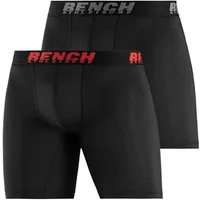 Bench. Funktionsboxer Boxershorts für Herren (Packung, 2-St) Boxershorts in sportiver Optik aus Microfaser mit langem Bein