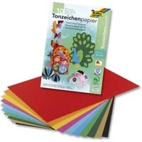 Folia Bastelkartonpapier Folia 603 Tonpapierblock A3 10 Farben sortiert 10 Blatt(S)