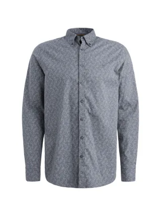 PME Legend - Hemd mit Allover-Print grau - Gr. - XXL