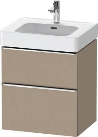 Duravit D-Neo Waschtischunterbau wandhängend Leinen Matt 584x452x625 mm - DE4376010750000 DE4376010750000