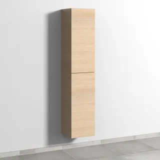 Sanipa 3way Hochschrank mit 2 Türen, Eiche-Nordic SM09348