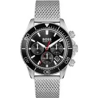 BOSS Chronograph SEALINER 1514324, Quarzuhr, Armbanduhr, Herrenuhr, Edelstahlarmband, analog, Tag