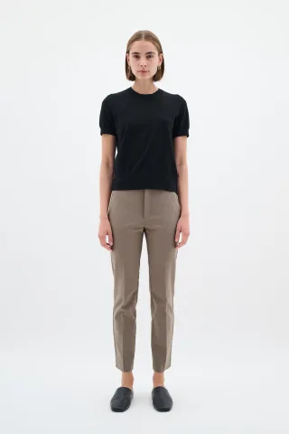Pants Suiting Slim fit Sandy Grey brown green