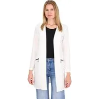malito more than fashion Jackenblazer Long Blazer 6041-O offener Long Blazer