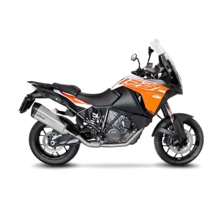% LeoVince Sportauspuff LV-12 Edelstahl KTM 1290 Super Adventure /R/S/T Bj.2015-2020 EURO3/EURO4/ABE