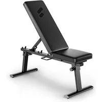 Sportstech Hantelbank sGymBench, 4-fach verstellbare Rückenlehne, klappbar, kompatibel mit sGym Pro