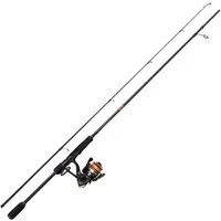 DAM Fishing Spinnrute, (2-tlg), DAM Fire Wave XP SP 2,44m 20-60g 4000 0,30mm Spinn-Kombo