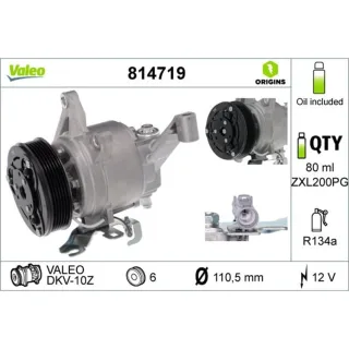 Valeo Klimakompressor Subaru Forester 2.5 185 PS