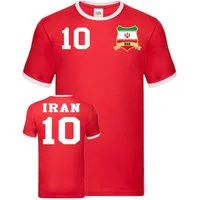 Blondie & Brownie T-Shirt Herren Iran 10 Fun Fan Sport Trikot Fußball Handball Meister WM