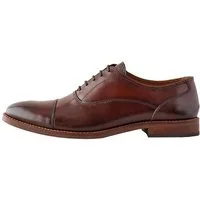 Next Oxford-Lederschuhe, Zehenkappe und Kontrastsohle Schnürschuh (1-tlg)