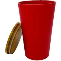 KeMar Kitchenware Tischrestebehälter Tischabfalleimer mit Deckel