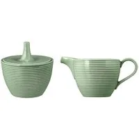 Seltmann Weiden Milchkännchen Seltmann Weiden Beat Salbeigrün Zuckerdose + Milchkännchen 2 tlg. Set, (Spar-Set)