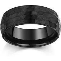 Zeeme Fingerring Wolfram schwarz