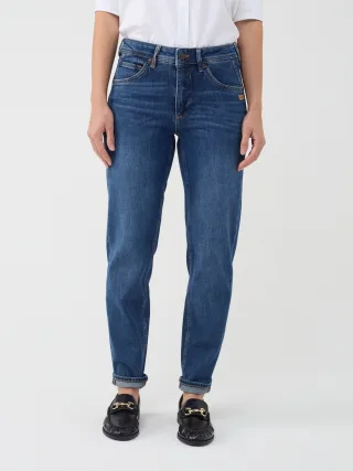 GANG Damen Jeans 94ADELA - relaxed fit Jeans night swim wash