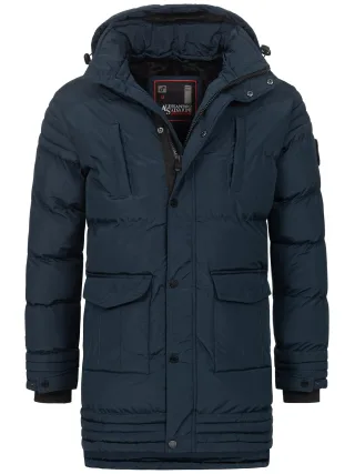 Alessandro Salvarini Herren Winterjacke AS285 mit Teddyfell & abnehmbarer Kapuze