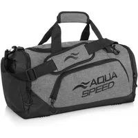 Aqua Speed Sporttasche Duffle Bag M 34L Training Fitness Schwimmen Pool Nassfach 37 (Trainingstasche mit U Öffnung Schultergurt und großem Hauptfach), Belüftetes Nassfach trennt nasse Kleidung sauber von Ausrüstung