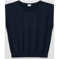 s.Oliver Muskelshirt T-Shirt T-Shirt mit Crêpestruktur