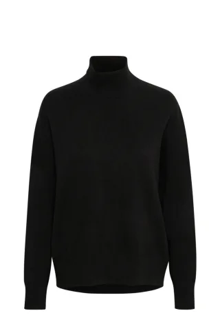Strickpullover Oversize fit - black