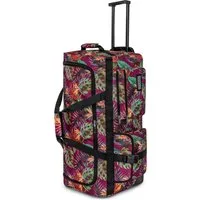 normani Reisetasche Reisetasche mit 3 Rollen 80 Liter, Trolley mit leichtläufigen Rollen