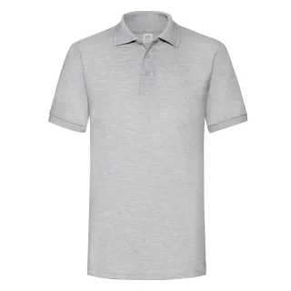 Fruit of the Loom - "65/35" Poloshirt für Herren (Grau meliert)