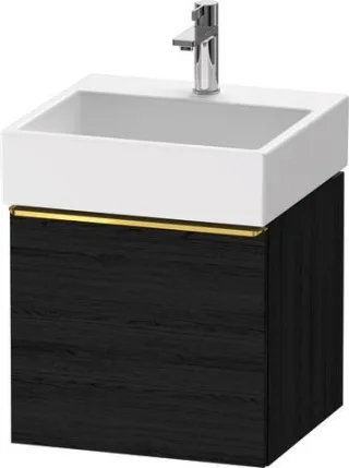 Duravit D-Neo Waschtischunterbau wandhängend Eiche Schwarz Matt 484x442x440 mm - DE4270034160000 DE4270034160000