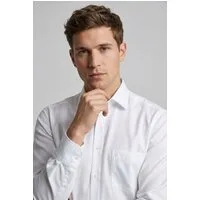 MARVELIS Langarmhemd modern fit, verlängerter Arm, Businesshemd, New-Kentkragen