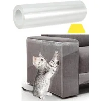 Ledander Kratzmatte Kratzschutz für Möbel, Kratzschutz Sofa Katze Pad, Hunde Kratzschutz für Türen Anti Kratz Folie für Katzenfür Möbel Couch