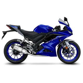 LeoVince Sport Auspuff Komplettanlage LV ONE EVO Yamaha YZF-R 125 Bj.2021-2024 EURO5 /+Kat / +ABE