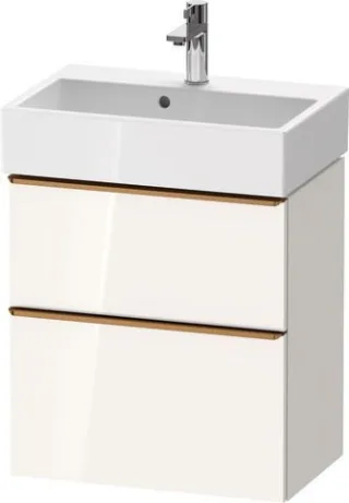 Duravit D-Neo Waschtischunterbau wandhängend Weiß Hochglanz 584x372x625 mm - DE4329004220000 DE4329004220000