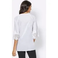 Witt Klassische Bluse Bluse 3/4-Arm