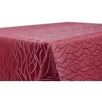 Beautex Tischdecke Damast Jacquard bügelfrei pflegeleicht Streifenmuster Tischwäsche (1-tlg), Mercerisiert, Hochwertiger Jacquard, Formstabil