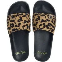 Robin Ruth Slipper-Damen Slipper Damen Slipper Sandale mit flacher Sohle - Badeschuhe Badelatschen